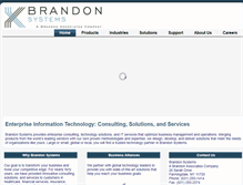 Tablet Screenshot of brandonsystems.com